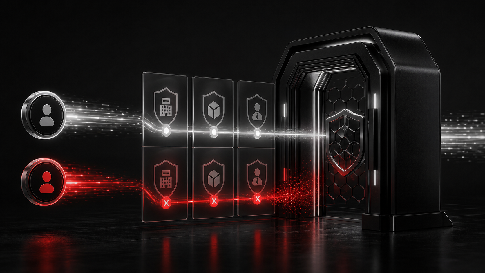 Identity and authorization checks protecting a secure API gateway