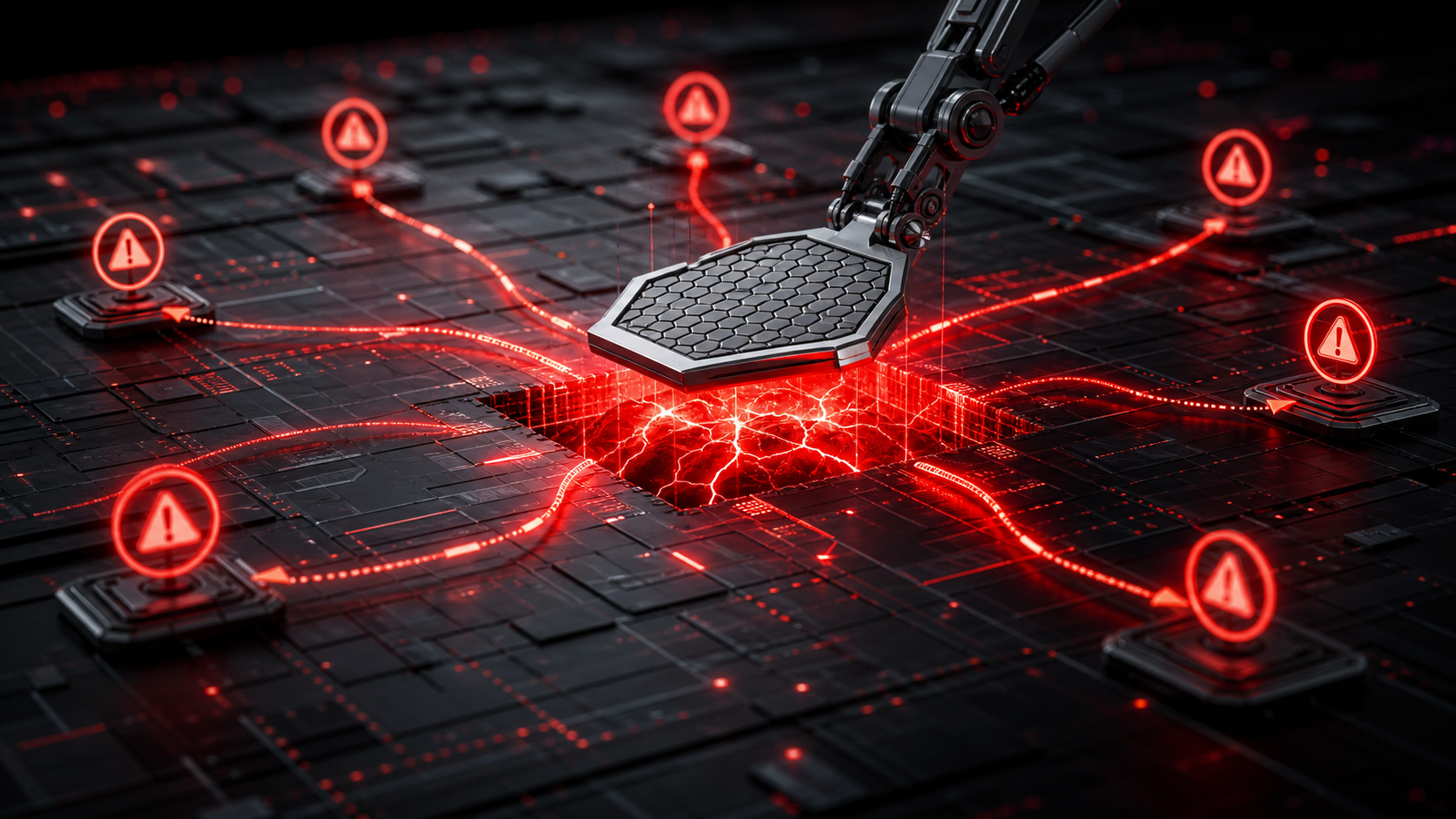 Security operations team prioritizing an actively exploited vulnerability for urgent patching