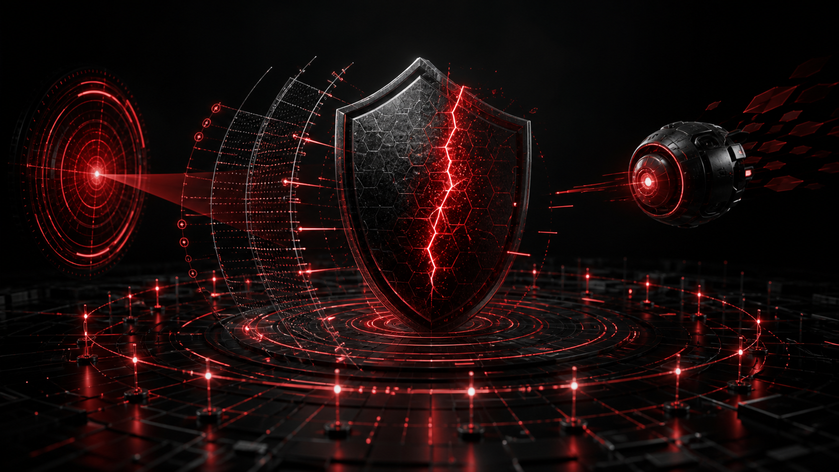 Security shield containing a newly discovered vulnerability before a patch is available